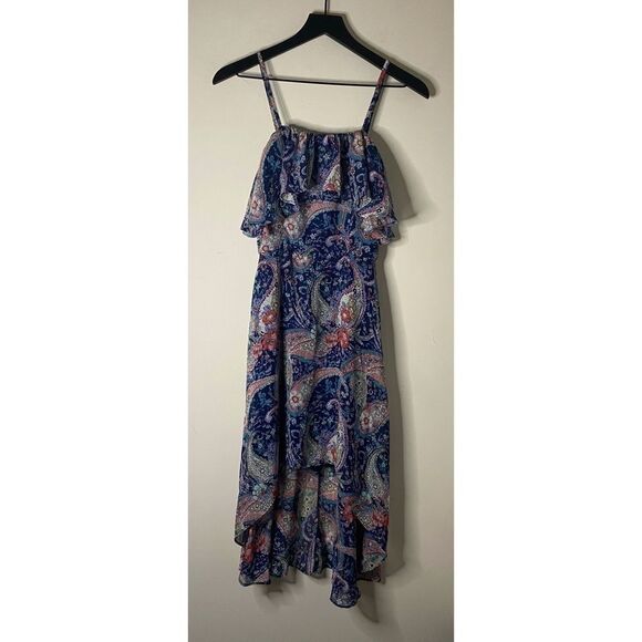 Design Lab Lord & Taylor Paisley Print Dress S - Picture 1 of 10